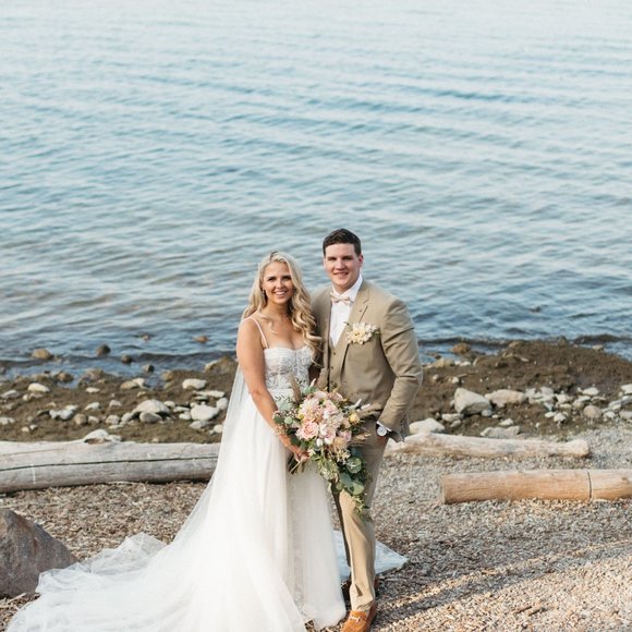 Made With Love Removable Flowy Skirt with Gap (over Wedding dress) - Picture 13 of 15